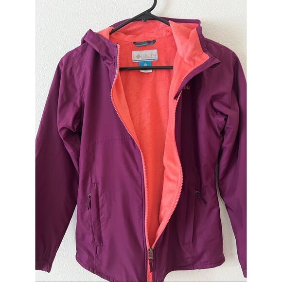 Columbia Kids Fleece Lined Jacket size 10-12 - Picture 5 of 6